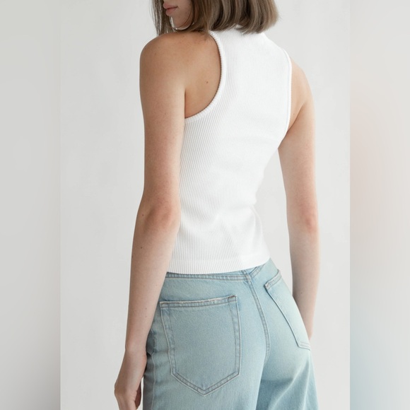 Oak + Fort Ribbed Tank Top - Picture 3 of 7